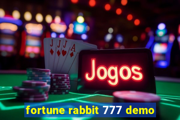 fortune rabbit 777 demo